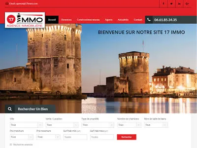 site Agence immobilière Chatelaillon Plage - Salles-Sur-Mer