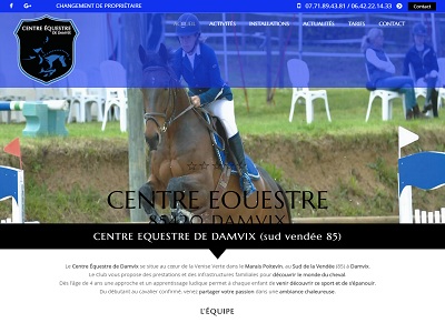 centre equestre damvix
