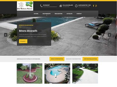 site internet - Aménagement Extérieur 79