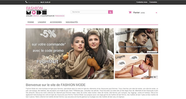 site ecommerce fashionmode45
