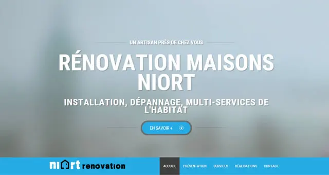 site onepage renovation-niort